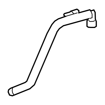 Ford Ranger Crankcase Breather Hose - KB3Z-6758-A