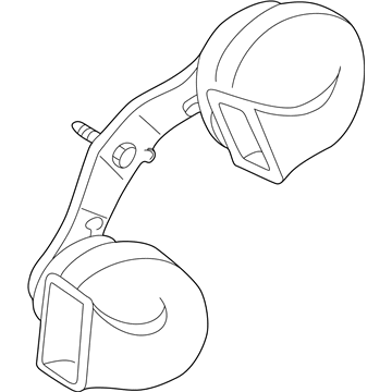 Mercury 3F2Z-13832-AA Horn