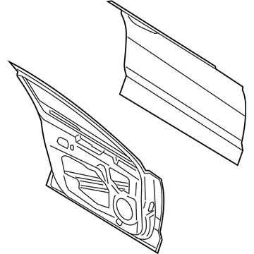 Ford DS7Z-5420124-A Door Assembly - Front