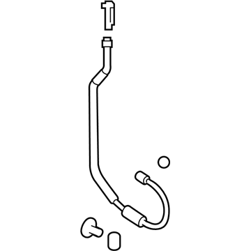 Ford CT4Z-19972-E A/C Hose