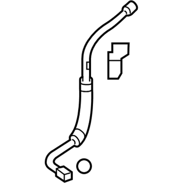 Ford CT4Z-19835-G Evaporator Tube