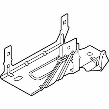 Ford 9C2Z-14536-B Bottom Panel Mount Bracket