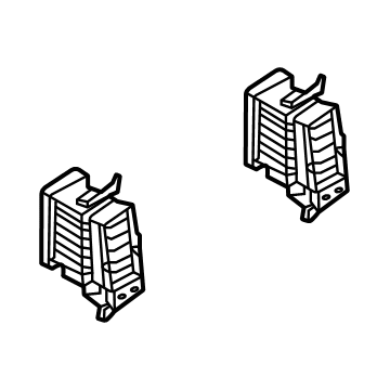 Ford M2DZ-19893-AP Vent Louver