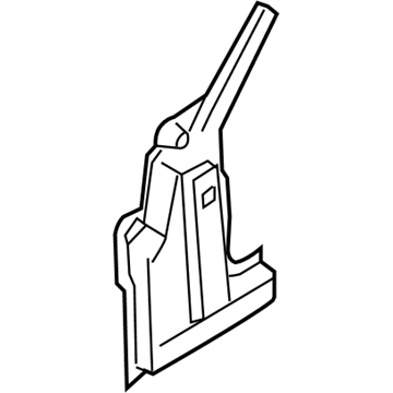 Ford 6R3Z-6302501-A Hinge Pillar Reinforcement