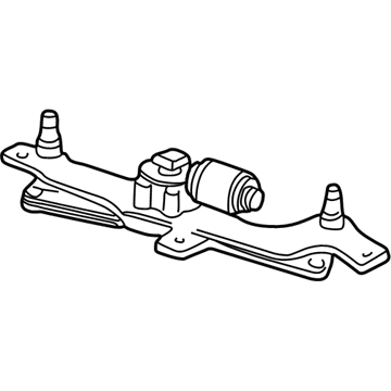 Ford YL3Z-17508-AB Motor & Linkage