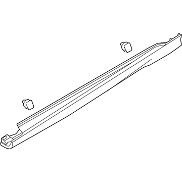 Ford CM5Z-5810176-AA Rocker Molding