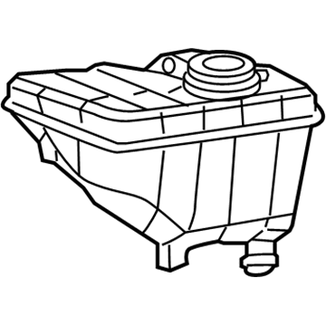 Ford 3W1Z-8A080-AA Tank Assembly - Radiator Overflow