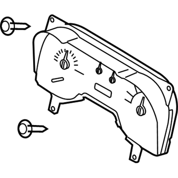 Ford -W705314-S424 Cluster Assembly Screw