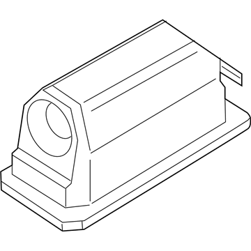 Ford 6M2Z-13550-A License Lamp