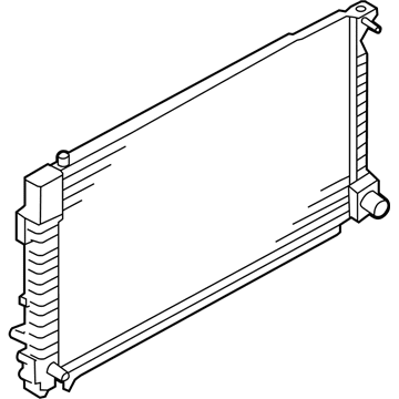 Mercury Mariner Radiator - H2MZ-8005-F