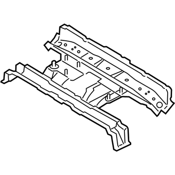 Ford BT4Z-7810716-A Center Crossmember