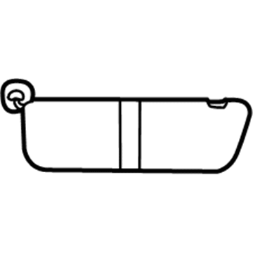 Ford YL5Z-1004104-BAB Sunvisor