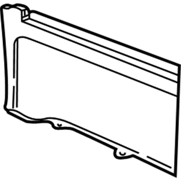 Ford 4L5Z-1340374-AAA Back Panel Trim