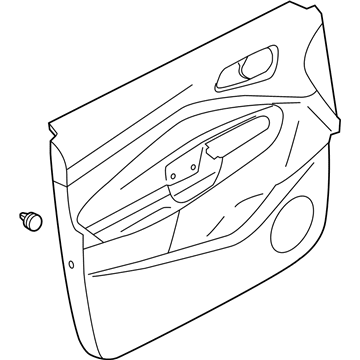 Ford CJ5Z-7823942-BG Door Trim Panel