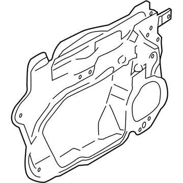 Ford DM5Z-58237A04-A Water Shield