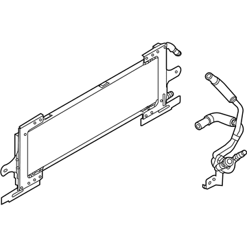 Ford BR3Z-7A095-B Oil Cooler Assembly