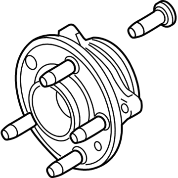 Ford BB5Z-1104-A Hub