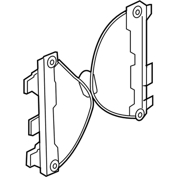 Ford 8S4Z-6323201-A Regulator - Window - Less Motor