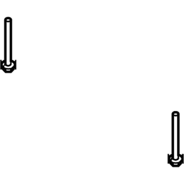 Ford -W710714-S439 Suspension Crossmember Bolt