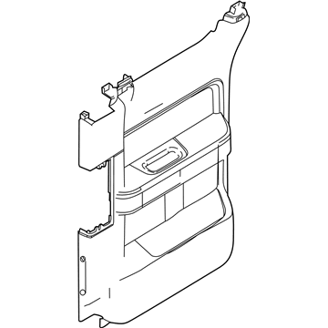 Ford BL3Z-1827406-EA Door Trim Panel