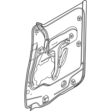 Ford 9L3Z-1827458-A Water Shield