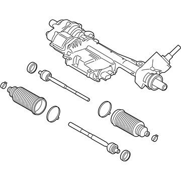 2022 Ford Mustang Steering Gear Box - LR3Z-3504-T