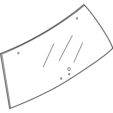 Mercury 6L2Z-78422A12-AA Glass