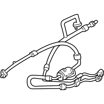 Ford XL1Z-19D850-AB Tube - Compressor To Manifold