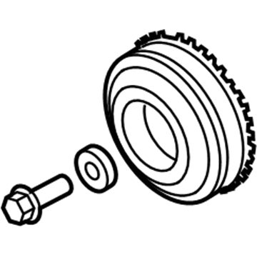 Ford 9E5Z-6312-B Crankshaft Pulley