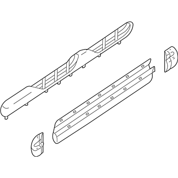 Mercury YL8Z-16450-AAA Running Board