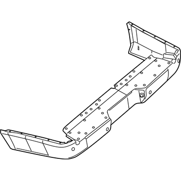 2007 Ford Explorer Sport Trac Bumper - 7A2Z-17K835-EA