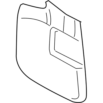 Lincoln 7L7Z-16A550-A Mud Guard