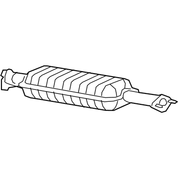 Ford 5L8Z-5230-BA Muffler