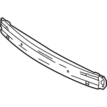 Lincoln DG1Z-17757-A Impact Bar