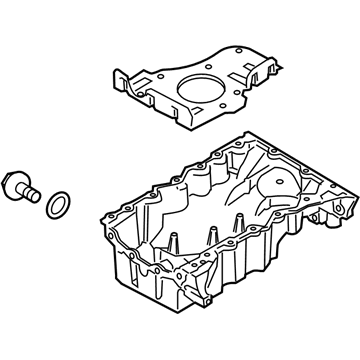 Ford 7T4Z-6675-A Oil Pan