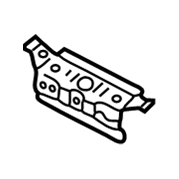 Ford YL8Z-7810608-AA Striker Reinforcement