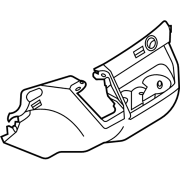 Ford MK4Z-61044F58-AB Lower Cover