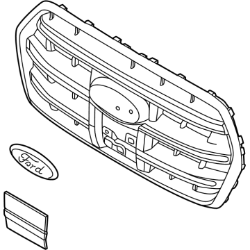 Ford NK4Z-17B968-AD Grille Assembly