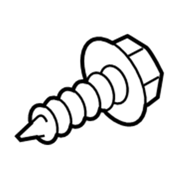 Lincoln -W707496-S437 High Mount Lamp Screw