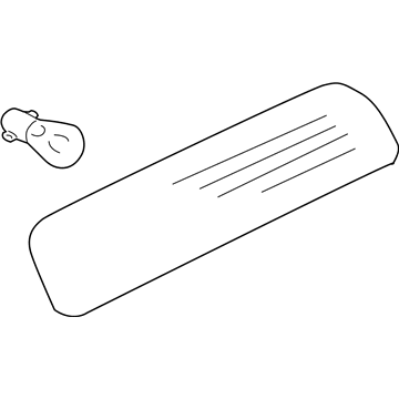 Lincoln 7L1Z-13A613-B High Mount Lamp