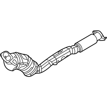 2023 Ford Bronco Catalytic Converter - MB3Z-5E212-Y