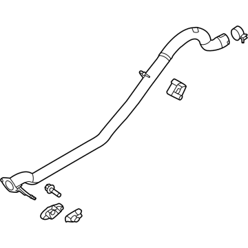 Ford MB3Z-5A212-K Front Pipe