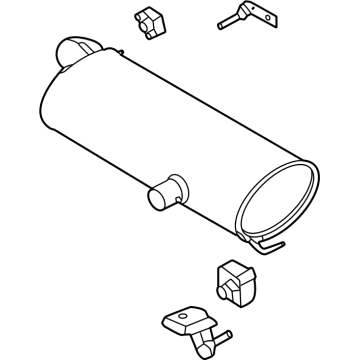 2021 Ford Bronco Muffler - MB3Z-5230-A