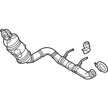 2021 Ford Bronco Catalytic Converter - MB3Z-5E212-D