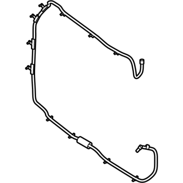 Ford HL3Z-17A605-C Lower Hose