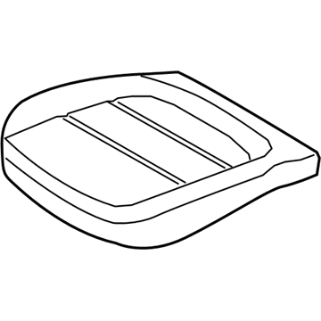 Ford NJ6Z-7862901-AB COVER ASY - SEAT CUSHION