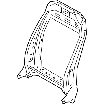 Ford JU5Z-9661019-F Seat Back Frame