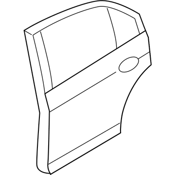 Ford BE5Z-5424631-A Door Assembly