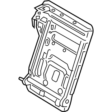 Ford DU5Z-96613A38-D Seat Back Frame