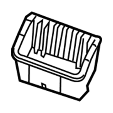 Ford 6H6Z-5404821-AA Ash Receptacle And Housing Assembly